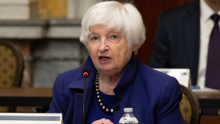 Йелън вижда възможност за 50 млрд. долара заем за Украйна от конфискувани руски активи