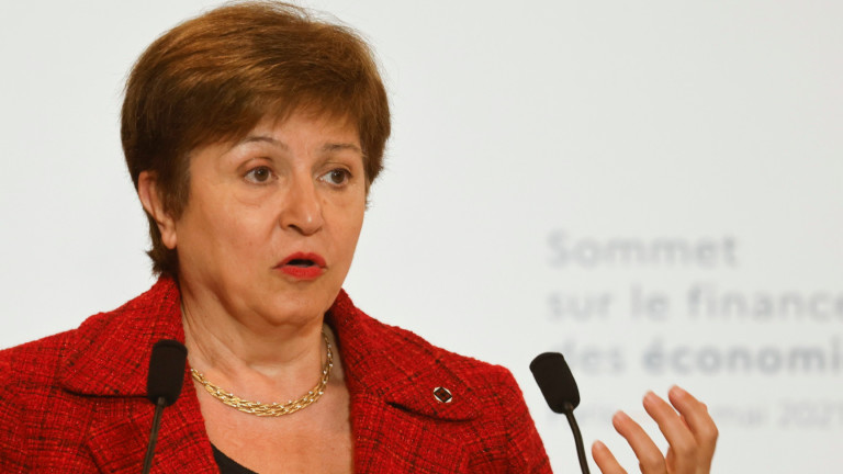 Настоящият управляващ директор на Международния валутен фонд (МВФ) Кристалина Георгиева