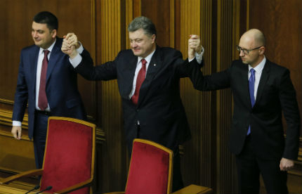 Яценюк избран отново за премиер на Украйна