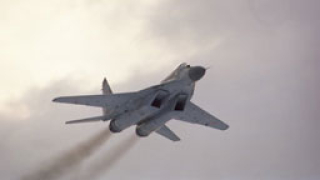 В Русия изтребител МиГ-29 падна и се взриви