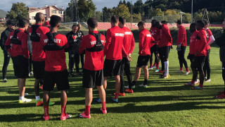 ЦСКА започна подготовка за предстоящия мач с Пирин без националните