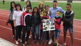 Деца зарадваха Лудогорец със специален подарък за деветата поредна титла