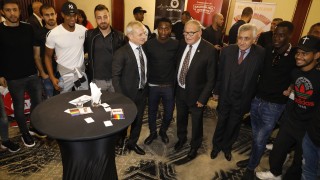 Собственикът на ЦСКА Гриша Ганчев събра футболистите и треньорите на