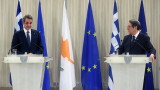  Мицотакис в Никозия: Няма да има решение с две страни за Кипър 