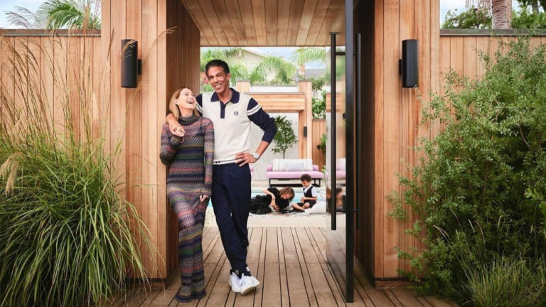 На гости в дома на Елън Помпео