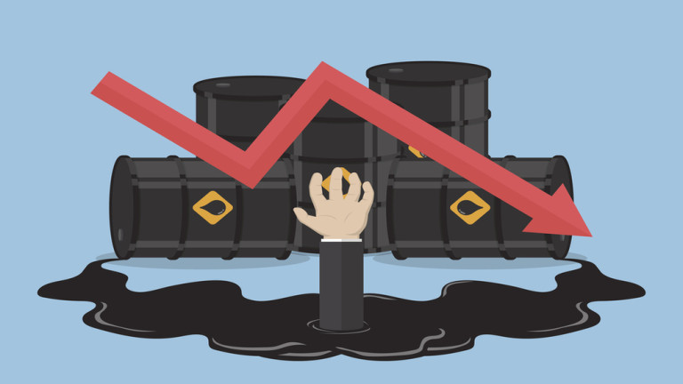 Цената на петрола последва срива на борсите