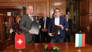 Програмното споразумение за Швейцарско българската програма за научни изследвания подписаха министърът