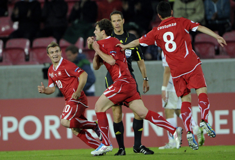 Косовар класира Швейцария за финала на Евро 2011 