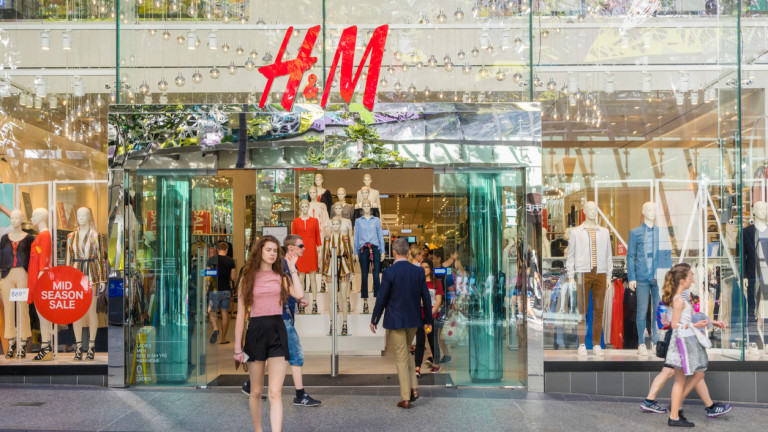 Продажбите на H&M надхвърлиха нивата от преди пандемията