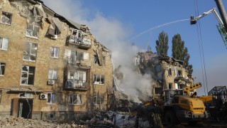 В Киев приключиха спасителните операции на мястото на съобщи в