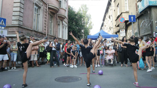 "София диша" превръща „Пиротска” в сцена на цветове 