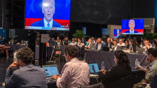 Фаворитът за номинацията на Демократическата партия за президентските избори в