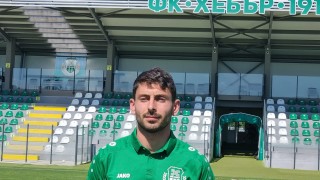 Хебър Прекрати прекрати трудово правните си отношения с полузащитника Клаудио Бонани