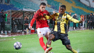 Юношата на ЦСКА Илиан Антонов влезе като резерва в мача