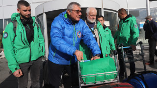 Първата група от участниците в 30 ата българска експедиция на Антарктида