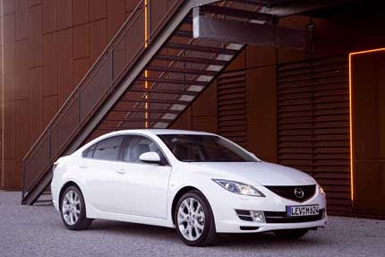 Mazda6 с максималните 5 звезди за безопасност