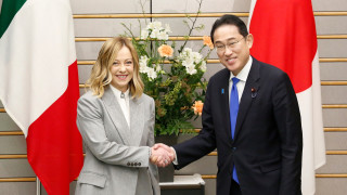 Лидерите на Япония и Италия обявиха че ще засилят сътрудничеството