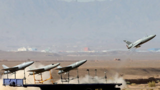 Военен дрон се разби по време на тестов полет в