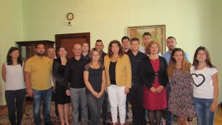 Илияна Йотова посрещна студенти от УНИБИТ