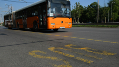 Монтираха система за пътна безопасност в автобуси на градския транспорт в София