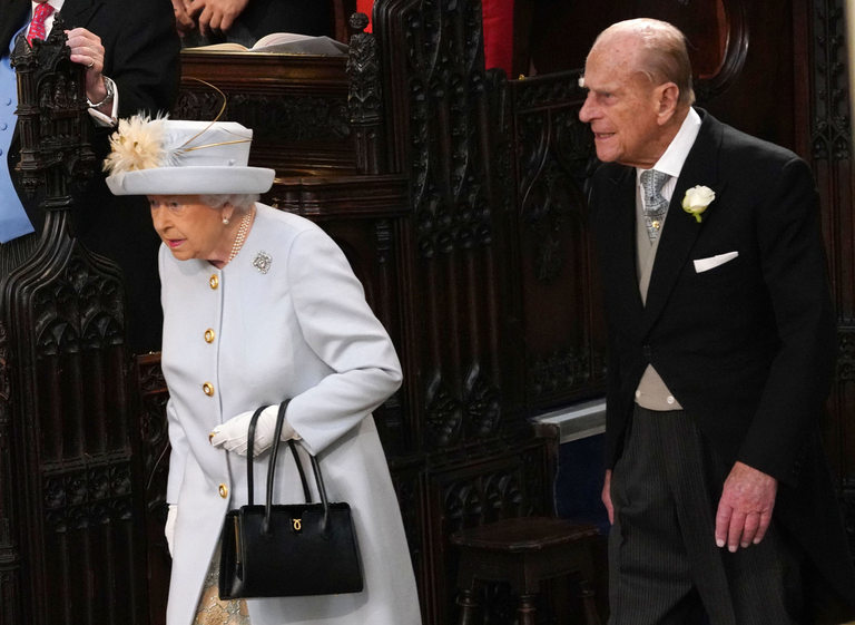 Кралица Елизабет и принц Филип дойдоха заедно