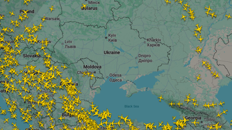 Нискотарифните авиокомпании в Европа се готвят за завръщане в Украйна веднага след мирно споразумение