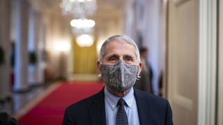 Топекспертът на САЩ д р Антъни Фаучи изрази облекчението си че