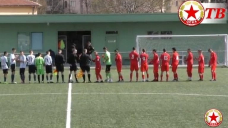 Юношите на ЦСКА напердашиха хората на Румен Чандъров със 7:0 