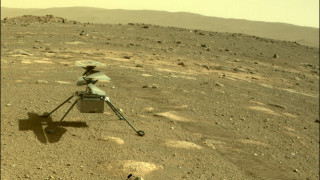 Марсианският хеликоптер Ingenuity на НАСА оцеля през първата си нощ