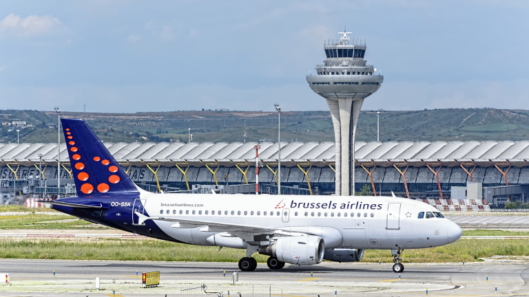 Стачка на пилотите на Brussels Airlines приземи 75% от полетите