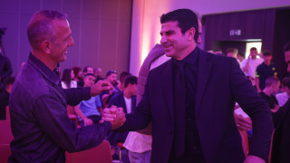 Президентът на Българския футболен съюз Георги Иванов сподели след церемонията