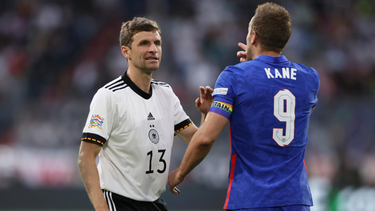 Германия 1 : 1 Англия 87′ ГООЛ ЗА АНГЛИЯ! 1:1!