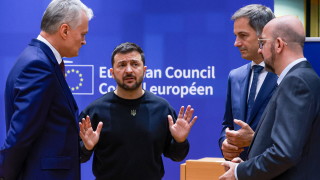 Украинският президент Володимир Зеленски който днес представи своя план за победа