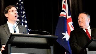 Американският държавен секретар Майк Помпео официално поиска от Австралия да