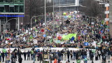  10 000 души се причислиха към Грета Тунберг на митинг за климата в Хамбург 