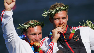 Германците Макс Рендшмид Якоб Шопф Том Либшер Луц и Макс Лемке