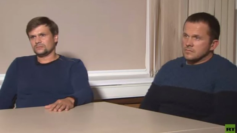 Британците обидени от интервюто на двамата руснаци, обвинени за Скрипал