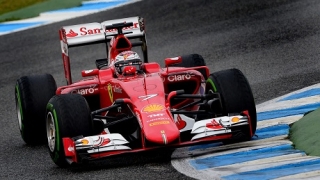 Кими най-бърз в Барселона