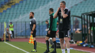 Треньорът на ЦСКА Любослав Пенев не бе особено словоохотлив след