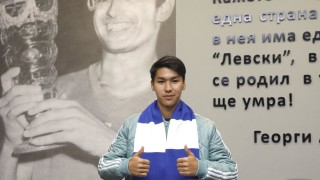 Еркебулан Сейдахмет който ще играе в Левски под наем от