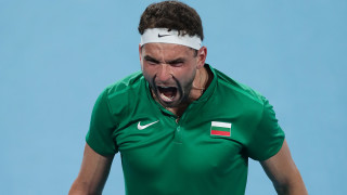 Единственият българин в тенис елита Григор Димитров надделя над първата