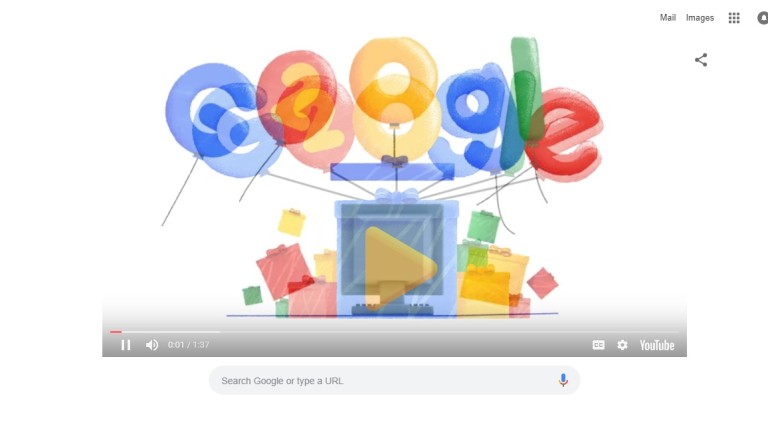 Google става на 20 години