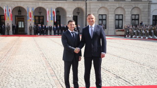 Президентът на Полша Анджей Дуда обяви че страната му смята