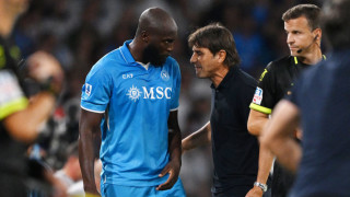 Нападателят на Наполи Ромелу Лукаку наскоро поднови тренировки с