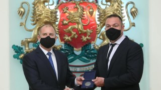 Днес в Деня на българския спорт Кубрат Пулев бе удостоен