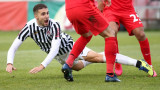 Царско село - Локомотив (София): 2:0 (Развой на срещата по минути)