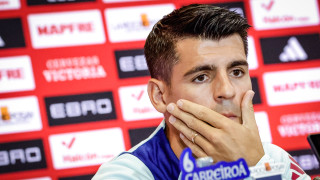 Капитанът на националния отбор на Испания Алваро Мората застана пред