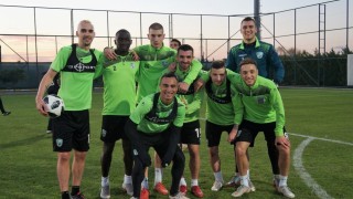 Двуразови тренировки проведе днес отборът на Берое който е на