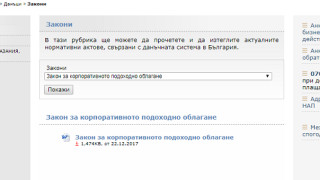 Корпоративният данък да отпадне и да остане само сегашният данък