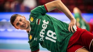 Волейболистът на България Светослав Иванов който през тази година не